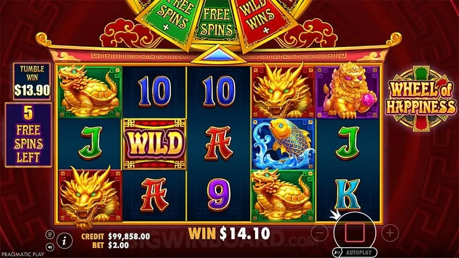 Player happily receiving a large bonus at spinplus casino